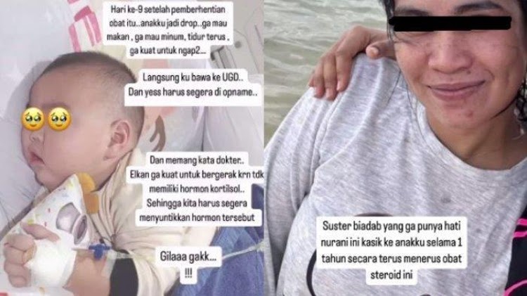 Viral Babysitter Cekoki Obat Keras ke Bayi, Ibu Kandung Menangis Ungkap Kondisi Anaknya